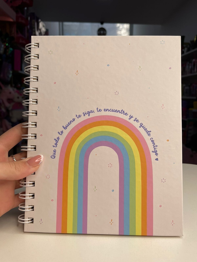 Cuaderno tapa dura 16 x 21 cm