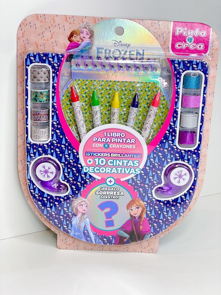Pinta y crea frozen