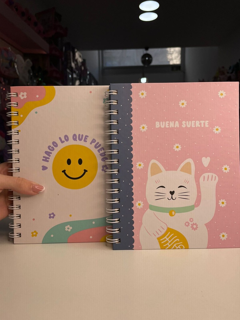 Cuaderno tapa dura 16 x 21 cm