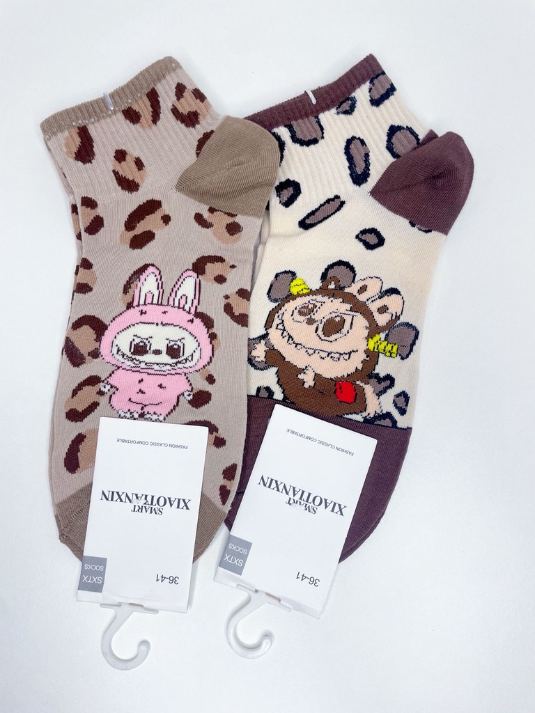 Medias labubu print