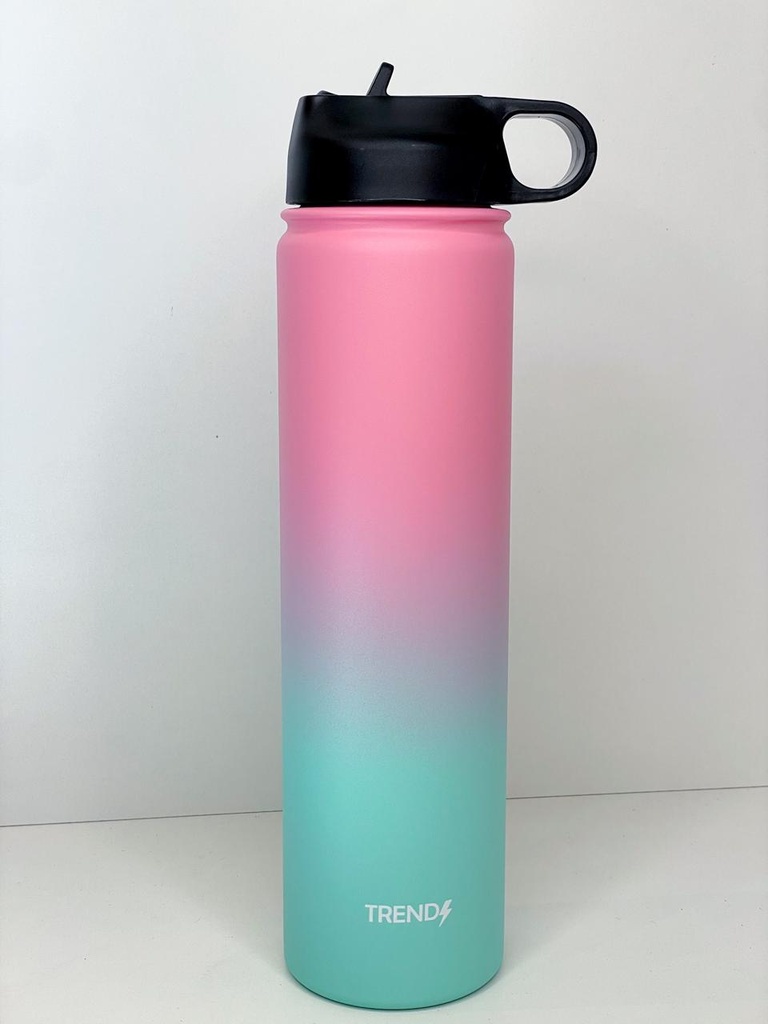 Botella termica bicolor trendy 500ml