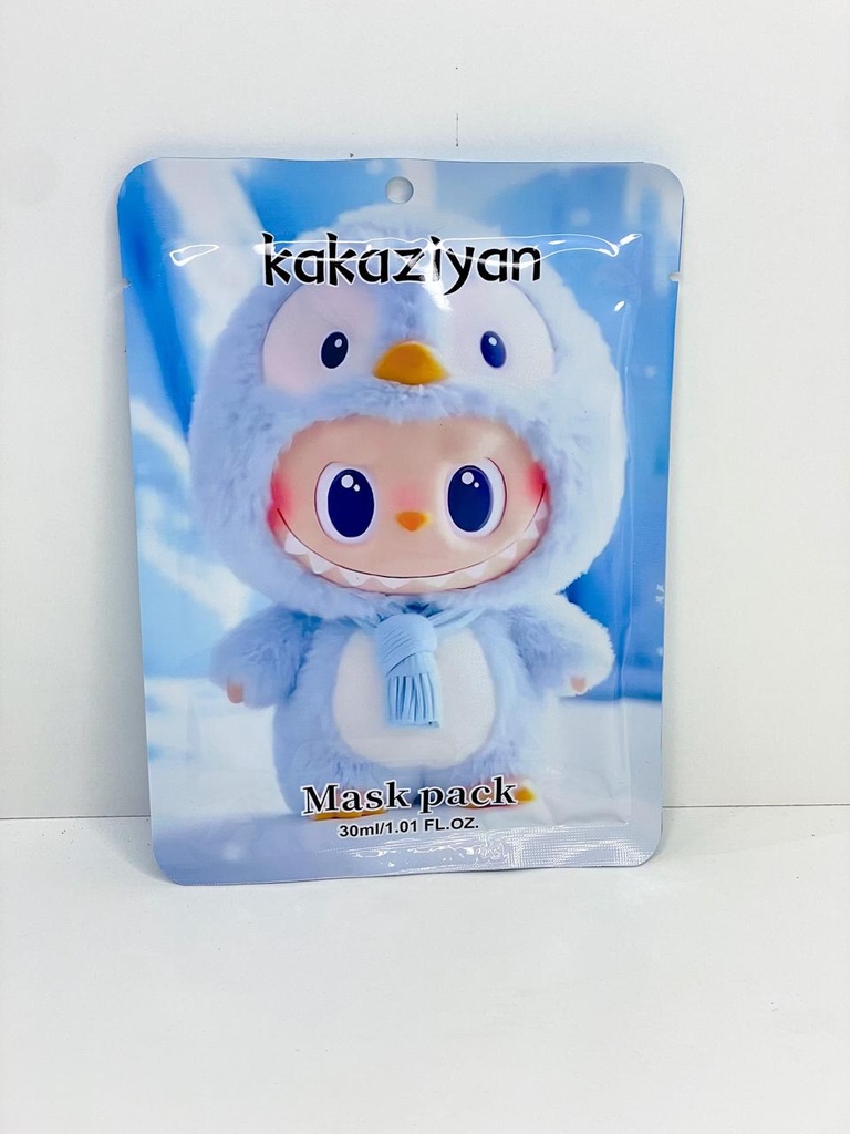 Mascarilla skincare labubu