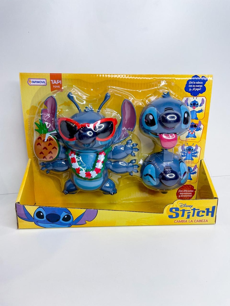Muñeco stitch cambiá la cabeza