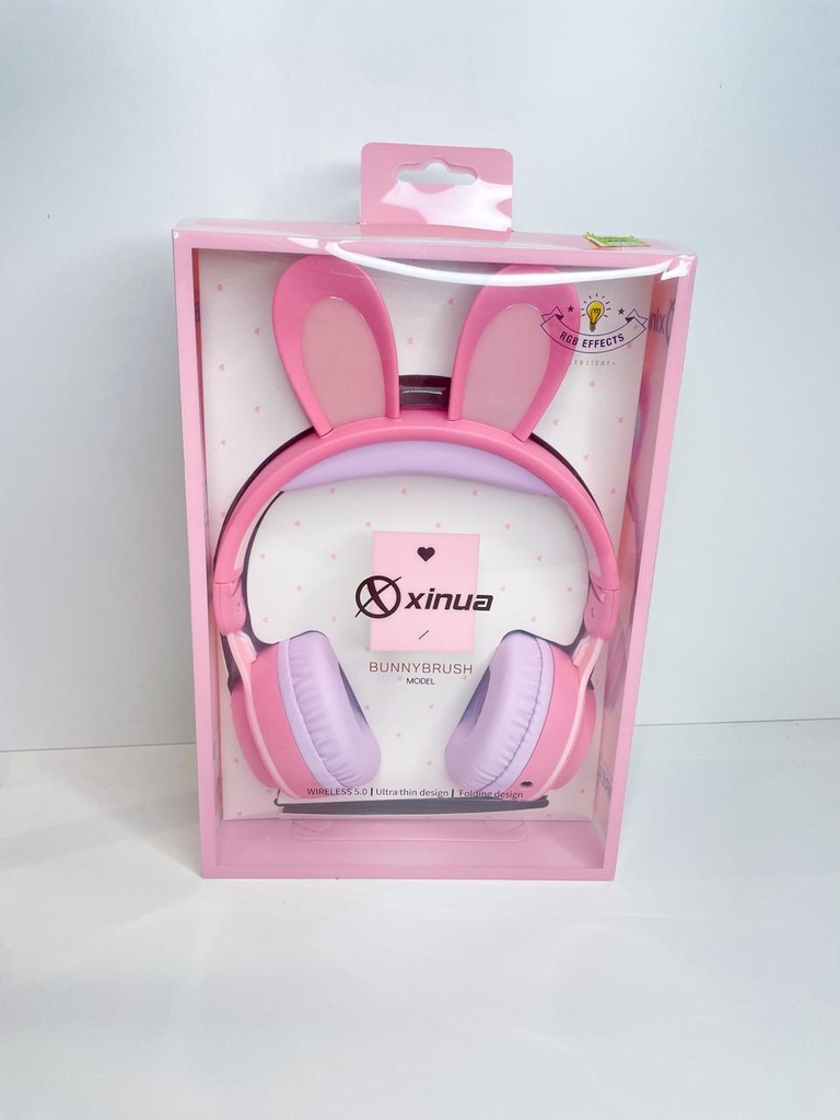 Ariculares inalámbricos Bunnybrush con orejas
