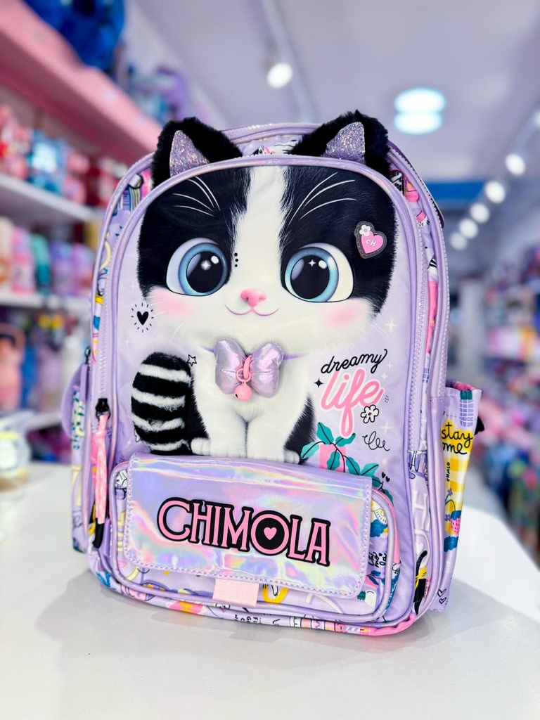 Mochila escolar chimola 16" 2026