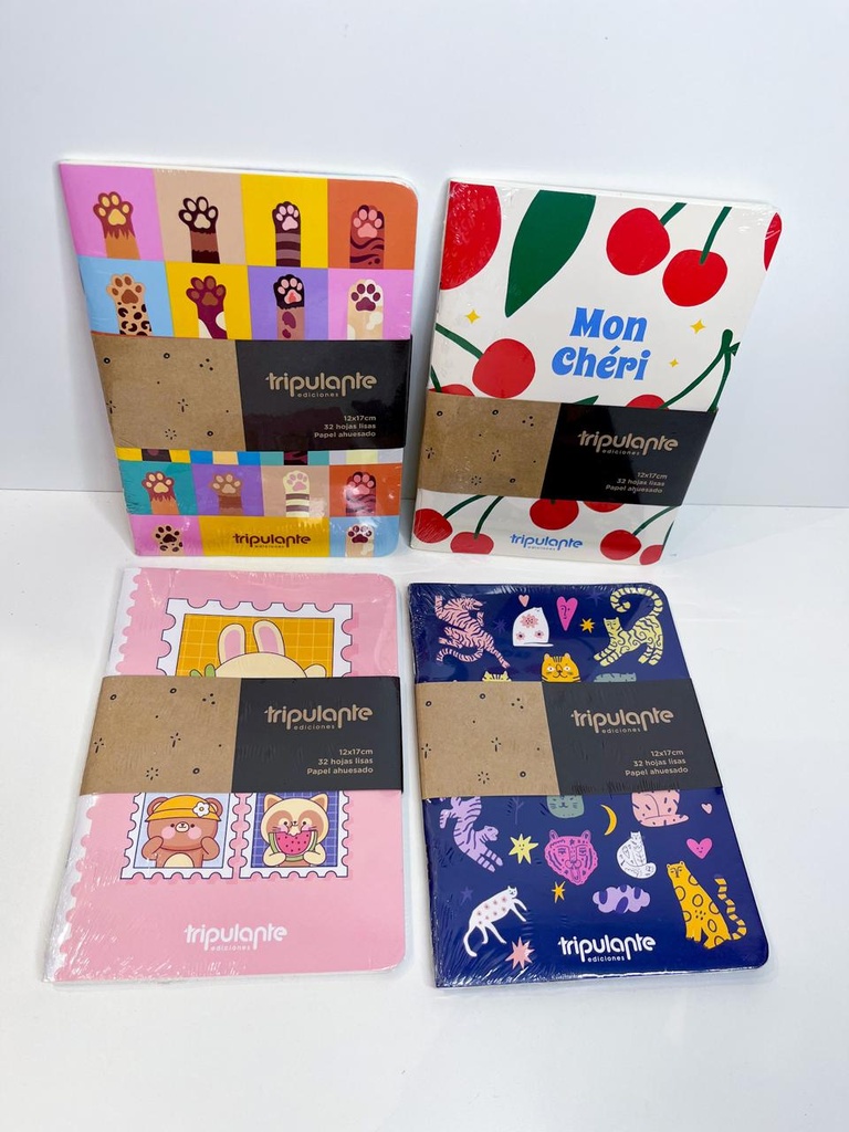 Libreta tripulante 12x17 hojas lisas