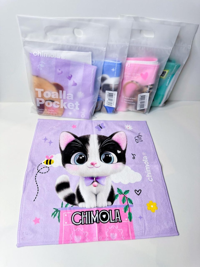 Toalla pocket Chimola