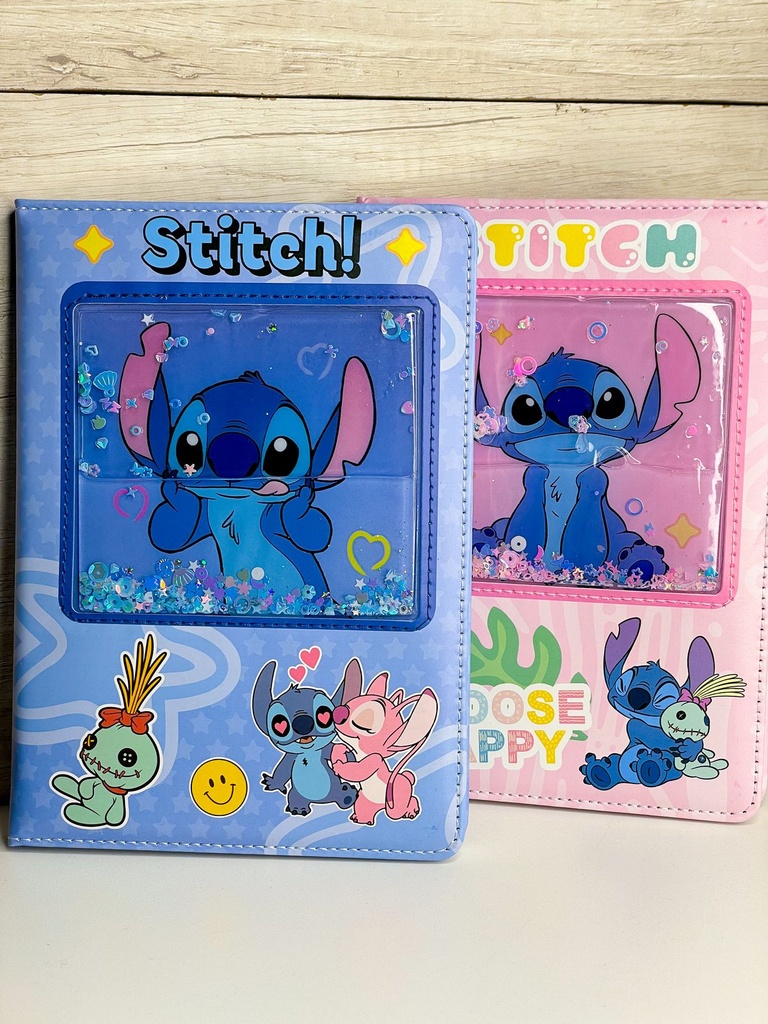 Cuaderno stitch cuadriculado