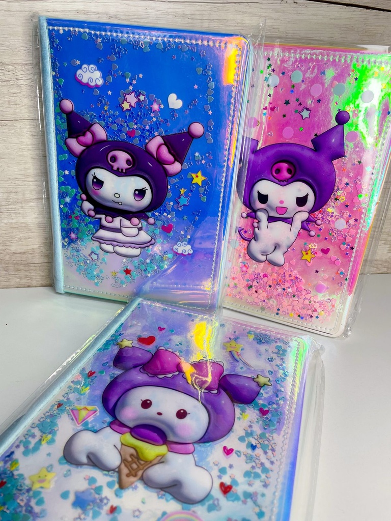 Cuaderno kuromi holografico