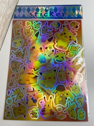 Sticker metalizados