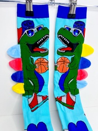 Medias dinosaurio caña alta