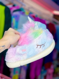 Pantuflas importada cerrada unicornio medianas