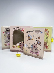 Diario intimo capybara c/candado (grande)