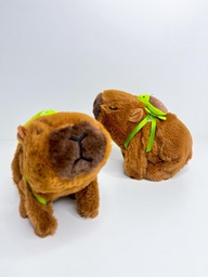 Capybara camina y c/sonido