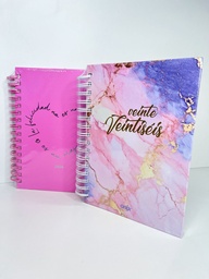 Agenda 2026 con espiral Onix 16x22 DIARIA