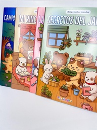 Libro para pintar mi pequeño mundo