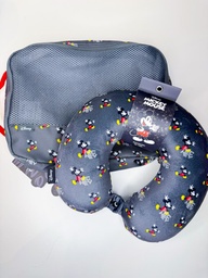 Cuello de viaje + organizador Mickey Mouse disney