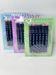 Libro para colorear osito + set de marcadores